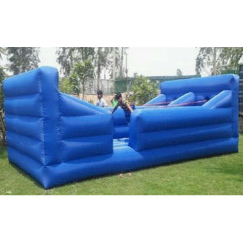 Blue Inflatables Bungee Run Game