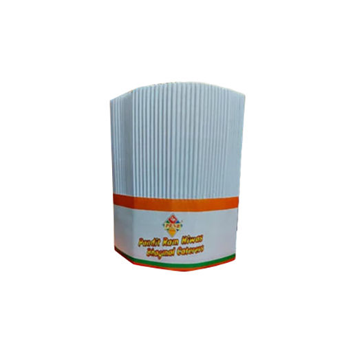 Printed Disposable Paper Chef Cap Age Group: Adult