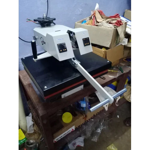 White Flatbed Fusing Press