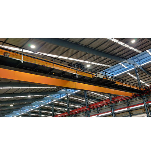 5T Double Girder Crane With Platform Application: Construction