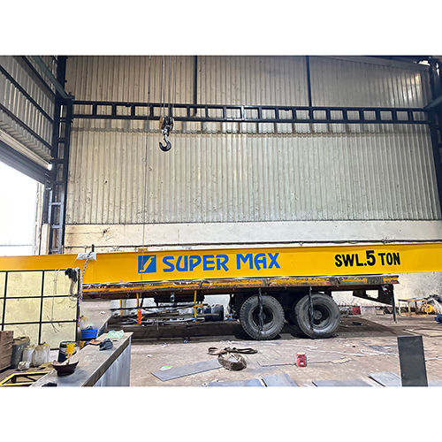 5 Ton Single Girder Crane Application: Warehouse