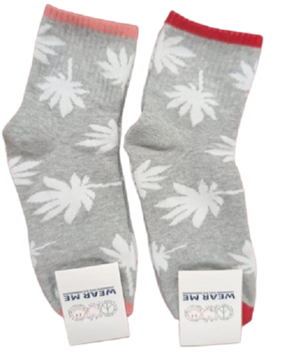 FLOWER DESIGN ANKLE SOCKS