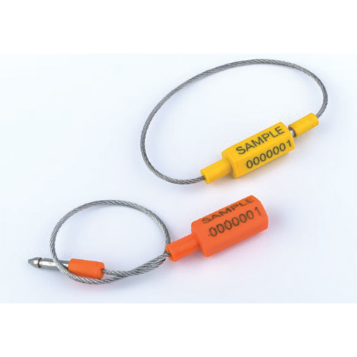 Colourful Aluminium And Plastic Coated Cable Seals