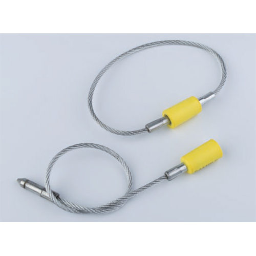 Yellow Aluminium And Plastic Coated Cable Seals