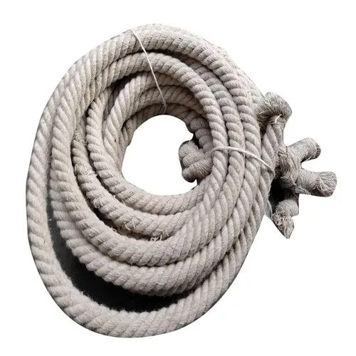 As Per Requirement White Cotton Rope