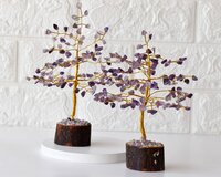 100 chips Amethyst Crystal Tree Of Life Bonsai Crystal Healing