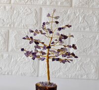 100 chips Amethyst Crystal Tree Of Life Bonsai Crystal Healing