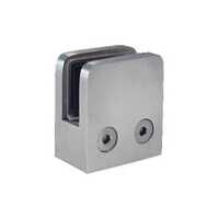 Ss Glass Bracket - Stainless Steel 304, 45x45 Mm Size, Satin Finish, Rust Proof - Pack Of 25 Units