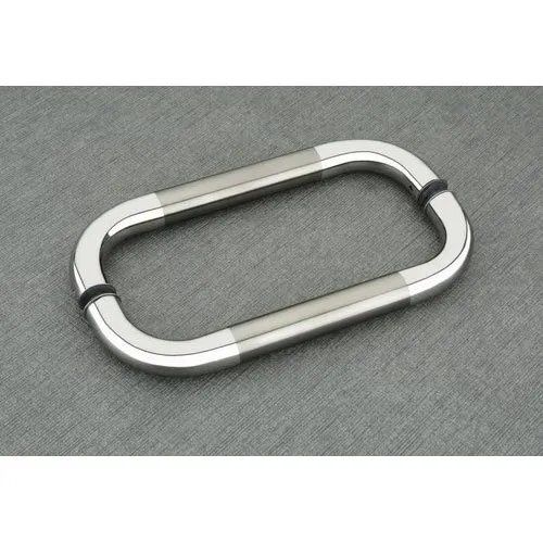 Silver Bpho-2208 Glass Door Handle D Shape