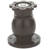 Door Magnetic Catcher - Polypropylene, Standard Size, Black Coated, Wall Mount | Application: Door, Brand: Excel