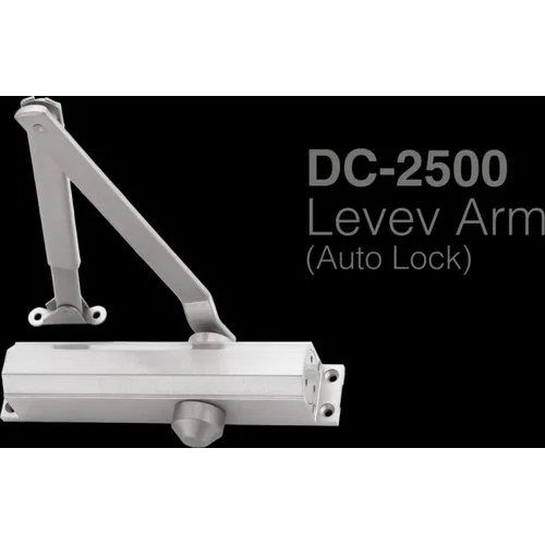 90 Degree Open Hydraulic Door Closer - Color: Silver