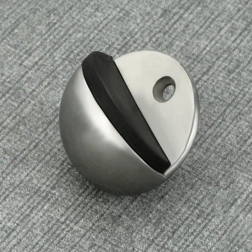 Silver Bkh-7 Half Round Door Stopper