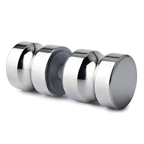 Silver Shower Glass Door Knob