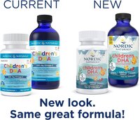 Nordic Naturals Children's DHA, Strawberry - 16 oz for Kids - 530 mg Omega-3