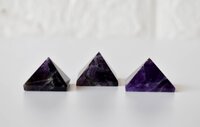 Amethyst Crystal Pyramids, Energy Crystal Stone