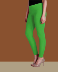 Pista Green Ankle Leggings