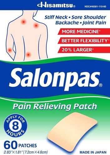 Salonpas Pain Relieving Patch - 60 Patches