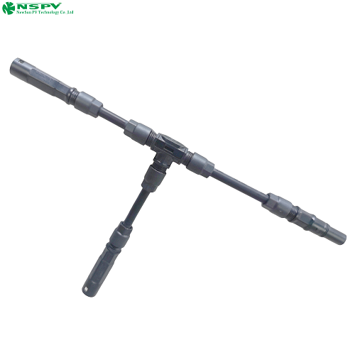 IP67 Waterproof T Type Mini Solar Branch Connectors Mini Connectors Solar Branch