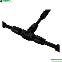 IP67 Waterproof T Type Mini Solar Branch Connectors Mini Connectors Solar Branch
