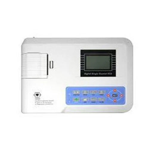 White Single Channel Ecg Machines