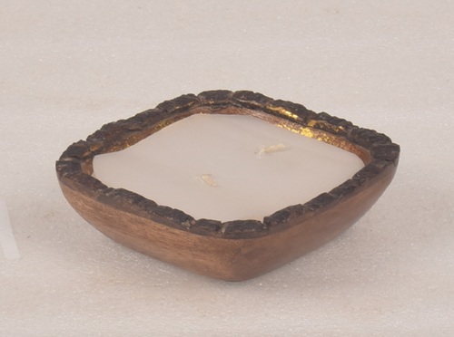 Wooden Wax Bowl