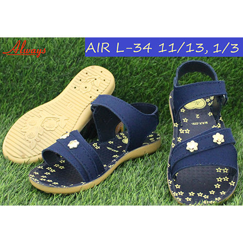 Air L-34 Ladies Sandal Coloured Sole Heel Size: Low Heal