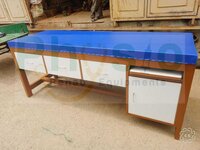 wooden treatment table