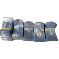 Transparent PVC Shrink Pouch - Durable PVC Material, 180mmX150mm Size, Transparent Color, Soft Hardness, 3-Side Seal, Warranty Included