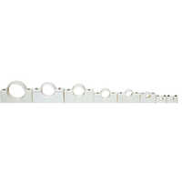 Screw Model Saddels - Color: White