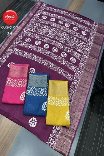 Jecquard saree