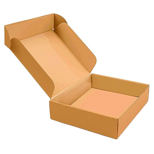 3 Ply Brown Corrugated Packing Box - Made of High-Quality Corrugated Board Paper, Customizable Size for Versatile Gift and Craft Packaging