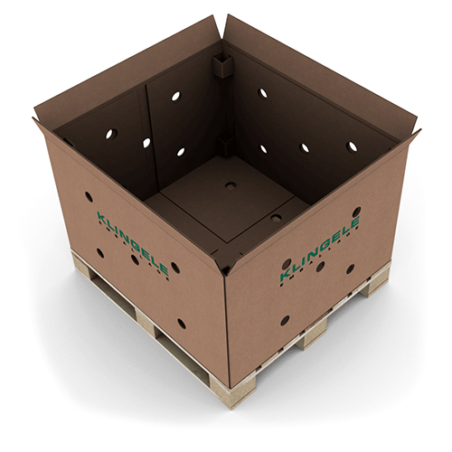 Brown Fruit Corrugated Box