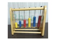 Chime Frame & Beater (Wooden) For Sensory Room