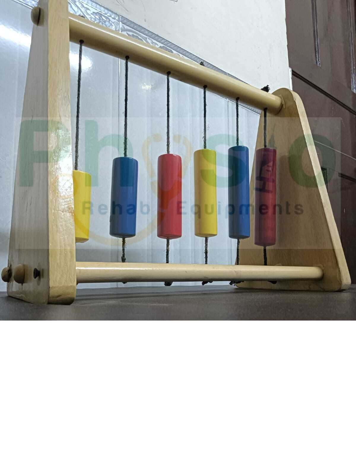 Chime Frame & Beater (Wooden) For Sensory Room