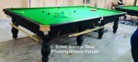 Antique Billiards Pool Board Table