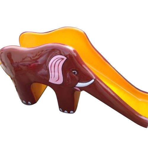 FRP Elephant Slide - Fiberglass Reinforced Plastic, Various Sizes Available | Vibrant Colors, Whimsical Design, Durable Outdoor Playground Fun