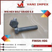 VANI 8.8 GRADE M 16 HDG BOLTS