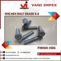 VANI 8.8 GRADE M 16 HDG BOLTS