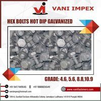 HDG 5.6 HEX BOLT M 10 X 30 WITH NUT & WASHERS