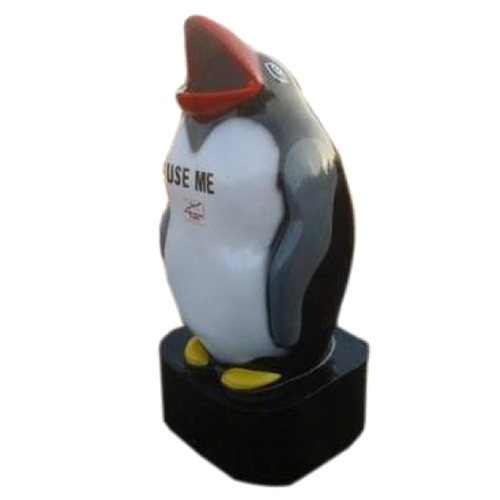 Open Mouth Penguin Dustbin