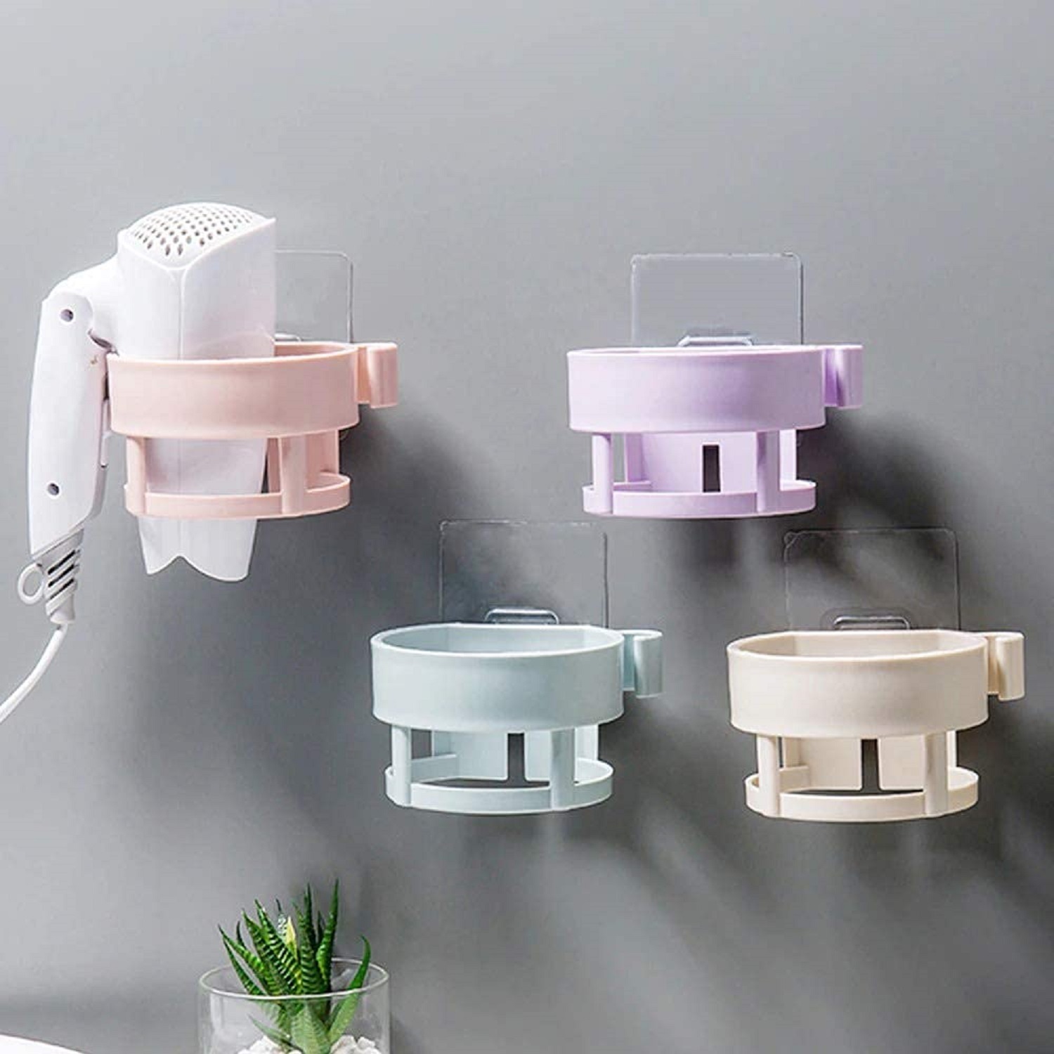 HAIR DRYER WALL HOLDER