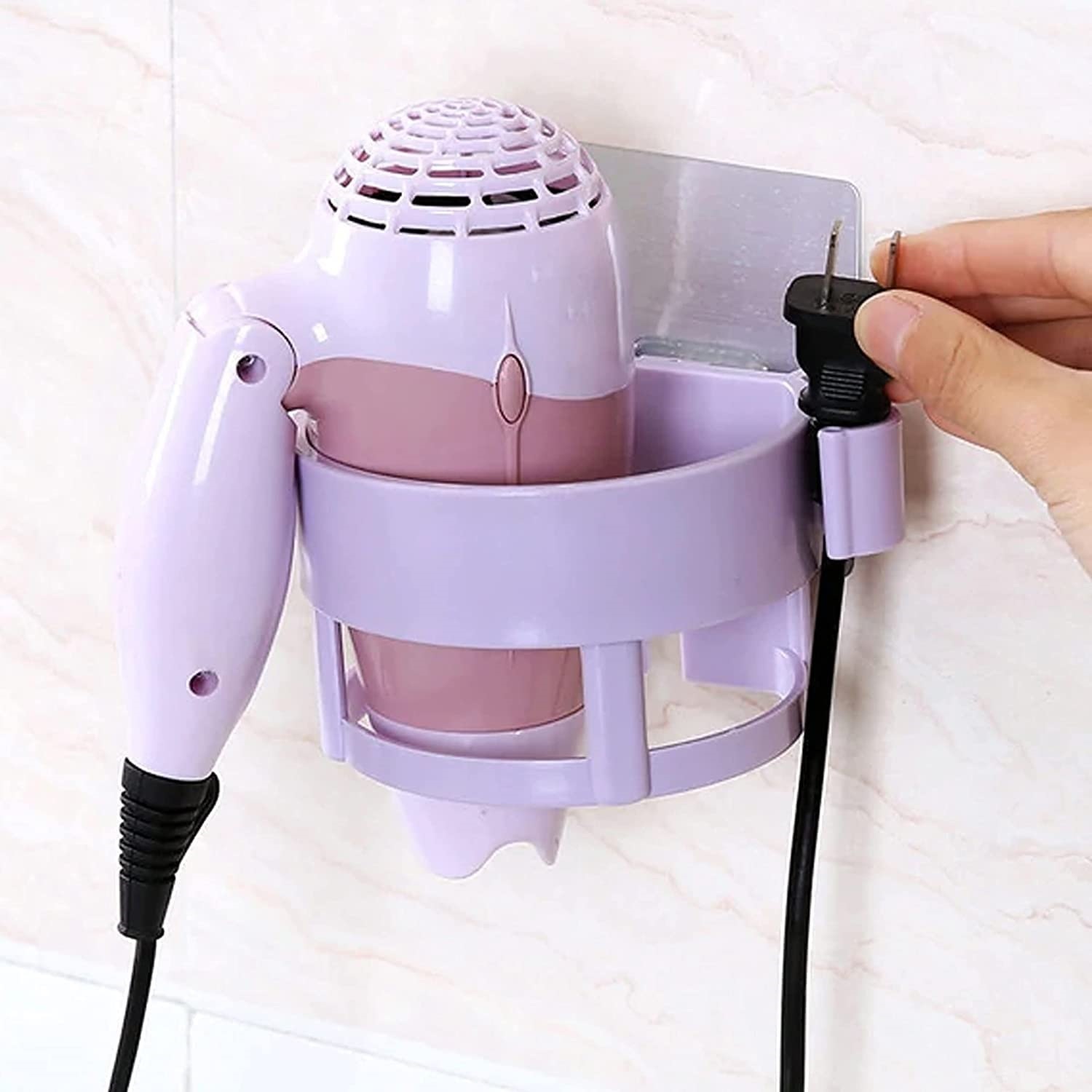 HAIR DRYER WALL HOLDER
