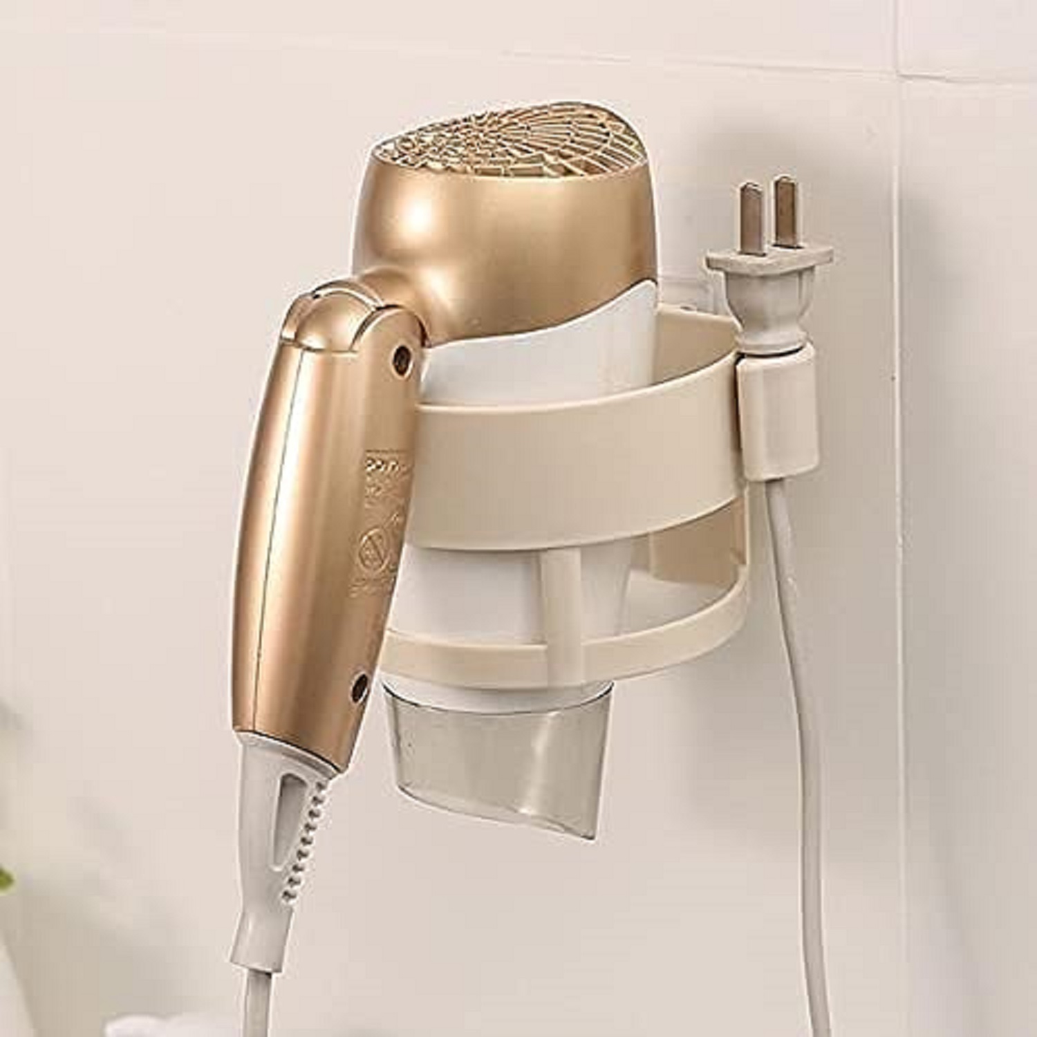 HAIR DRYER WALL HOLDER