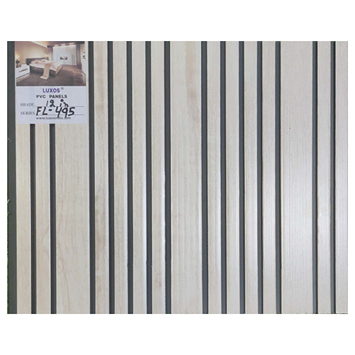 FL-495 12 Inch Fluted PVC Panel