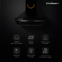 Livaflame Glaze Model Chimney