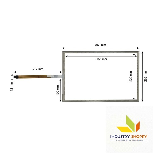 Touch Screen for Siemens TP-1500 Comfort