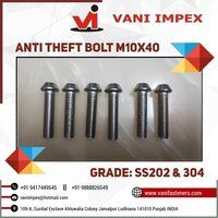 SS304 ANTI THEFT BOLT M 10 X 40