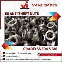 STAINLESS STEEL 304 ANTITHEFT NUT M12