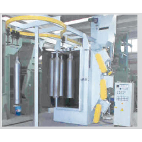 Continuos Monorail Hanger Type Cylinder Shot Blasting Machine