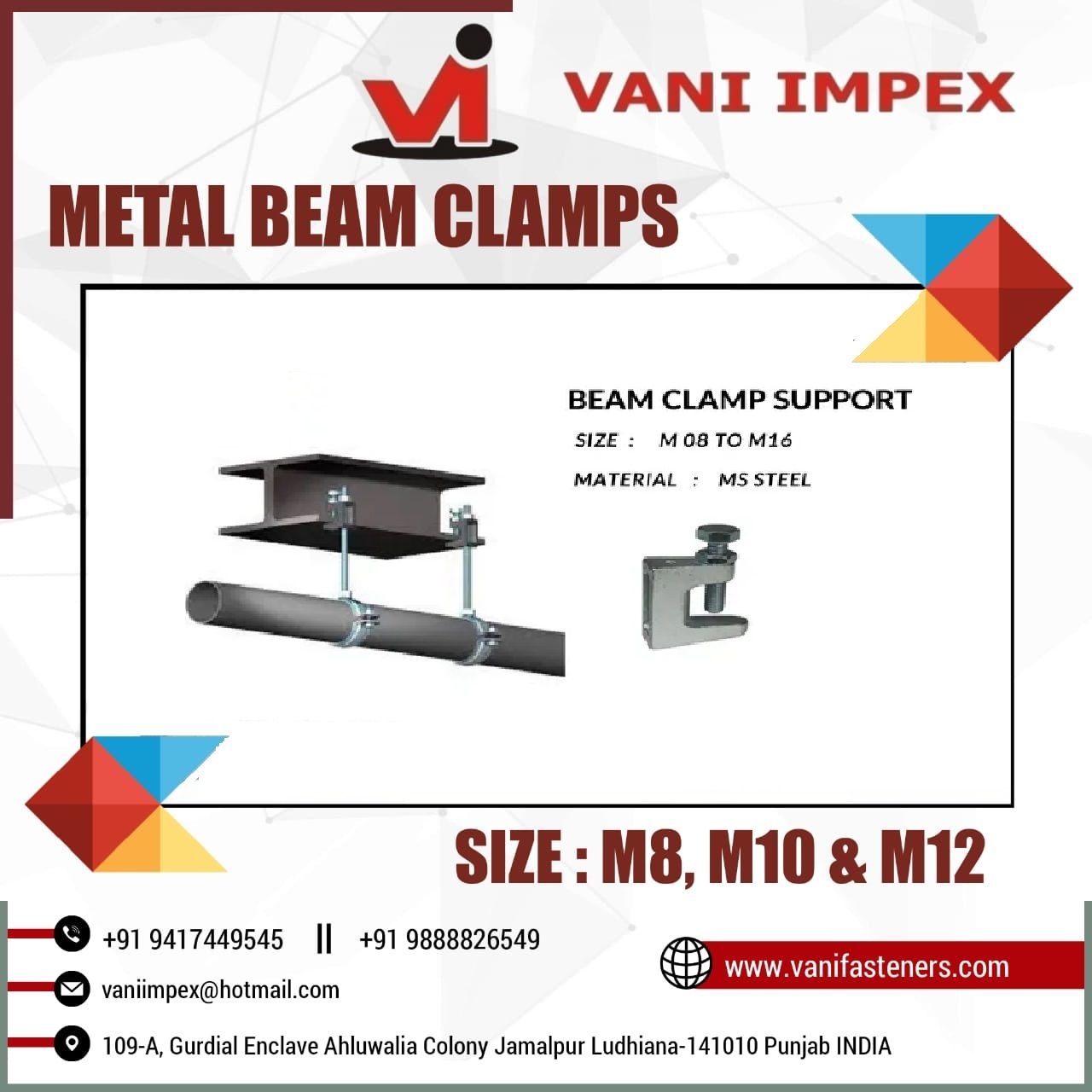 Metal Beam Clamp